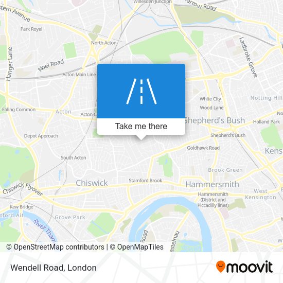 Wendell Road map