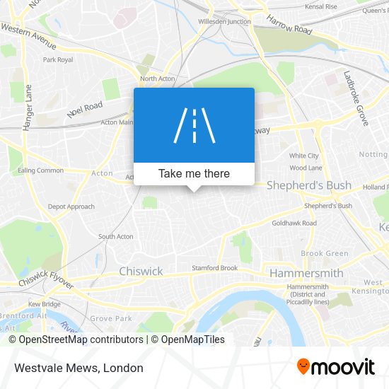 Westvale Mews map
