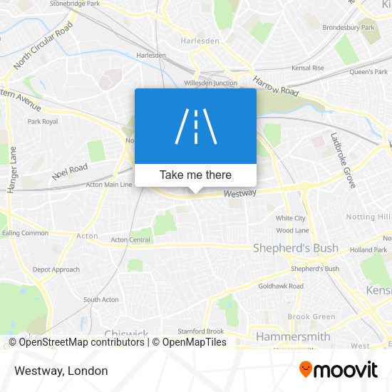 Westway map