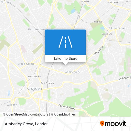 Amberley Grove map