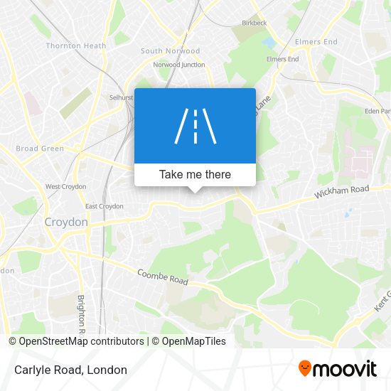 Carlyle Road map