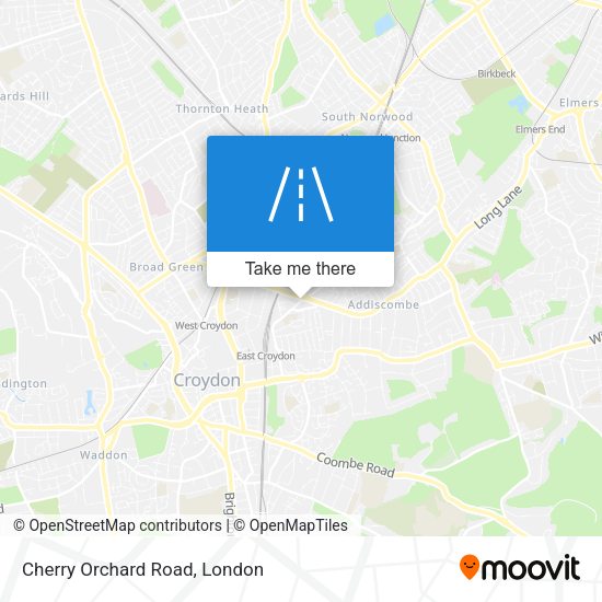 Cherry Orchard Road map