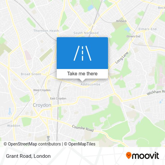 Grant Road map