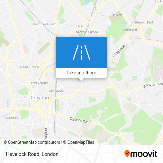 Havelock Road map