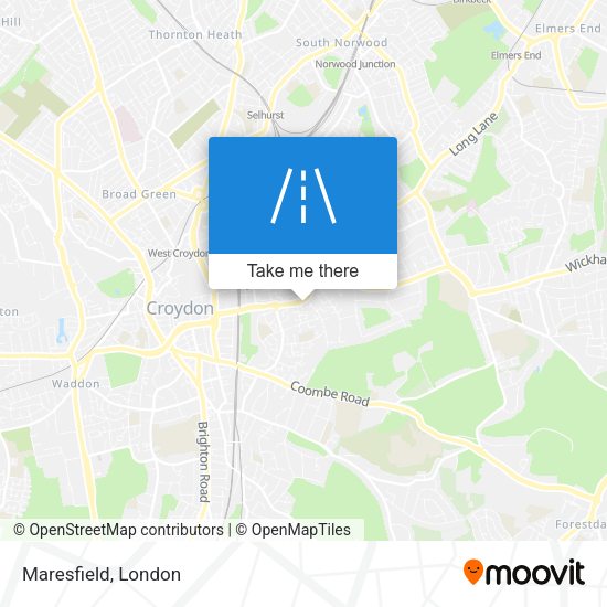 Maresfield map