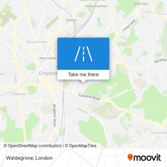 Waldegrove map