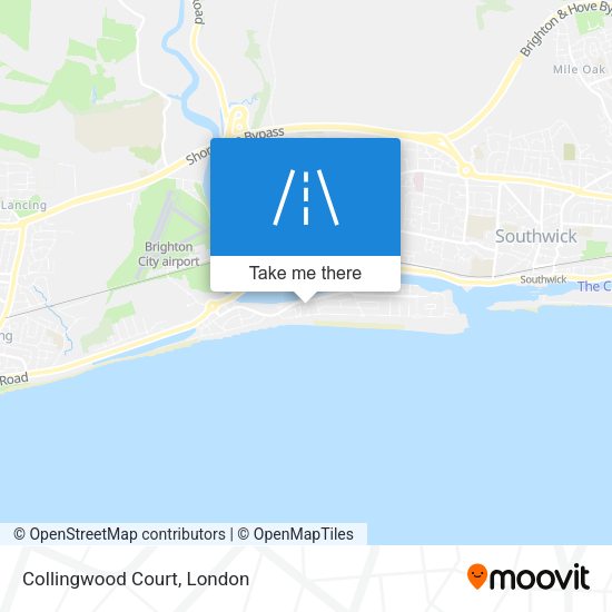 Collingwood Court map