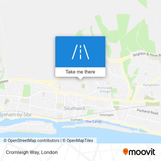 Cromleigh Way map