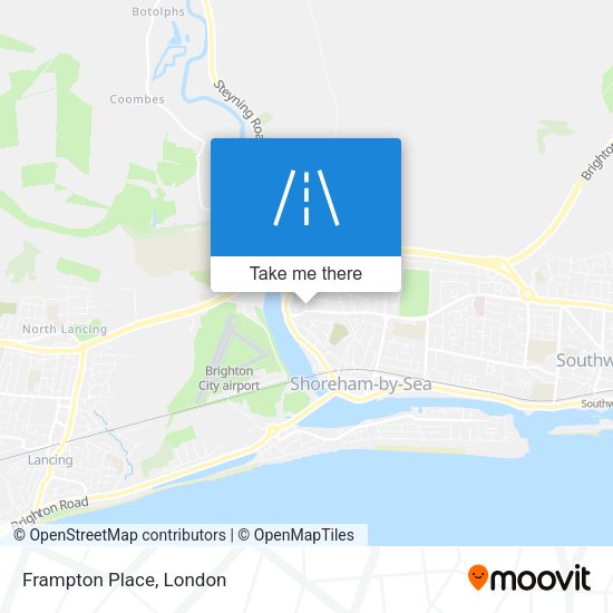 Frampton Place map