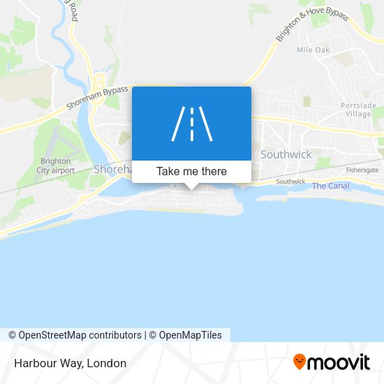 Harbour Way map