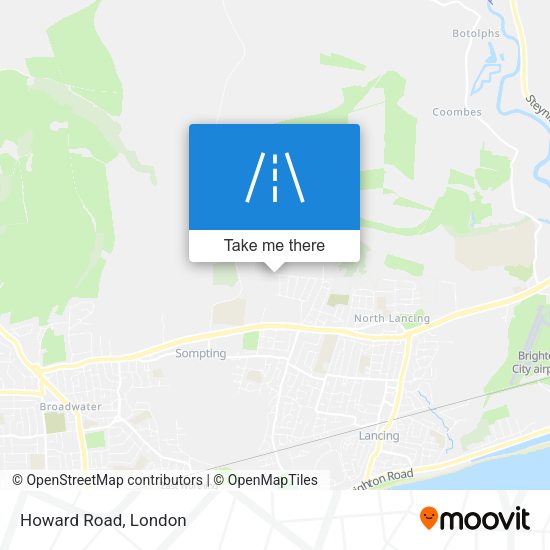 Howard Road map