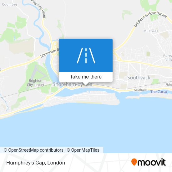 Humphrey's Gap map
