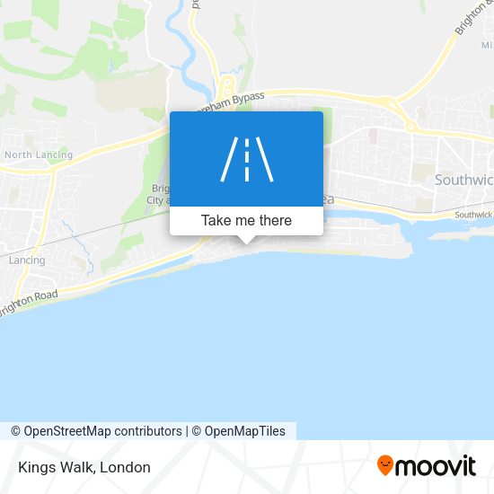 Kings Walk map