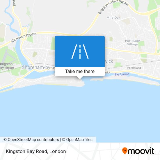 Kingston Bay Road map