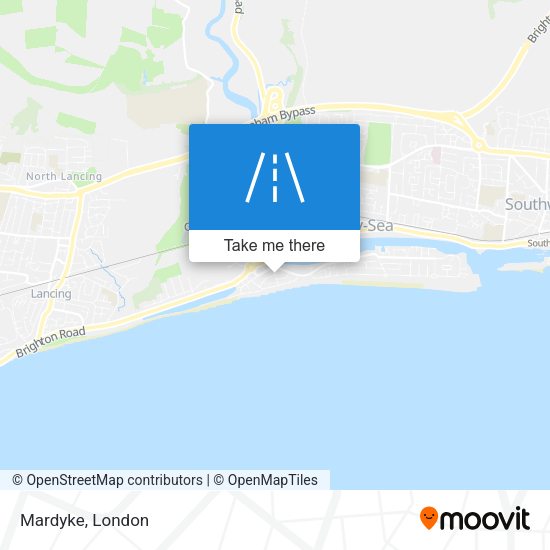 Mardyke map