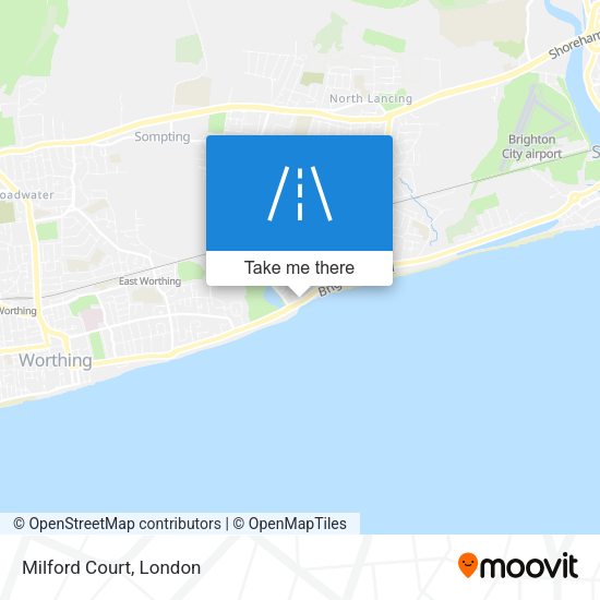 Milford Court map