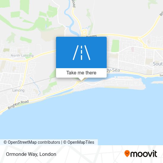 Ormonde Way map