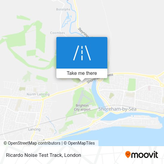 Ricardo Noise Test Track map