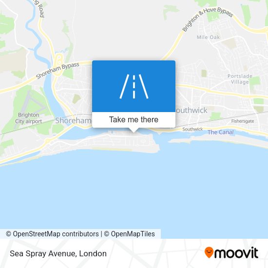 Sea Spray Avenue map