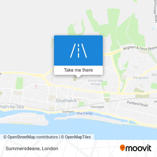 Summersdeane map