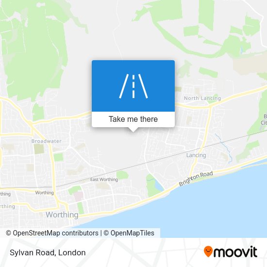 Sylvan Road map