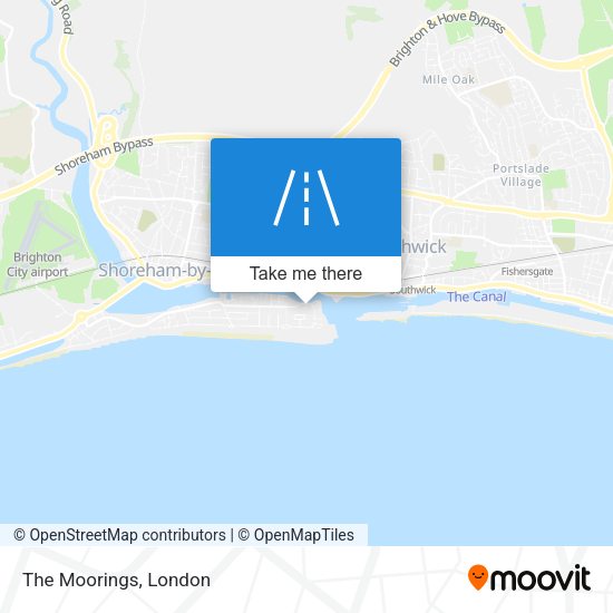 The Moorings map
