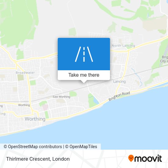 Thirlmere Crescent map