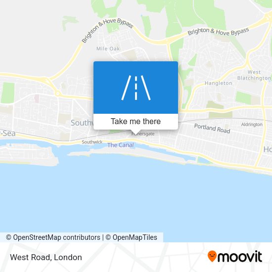 West Road map