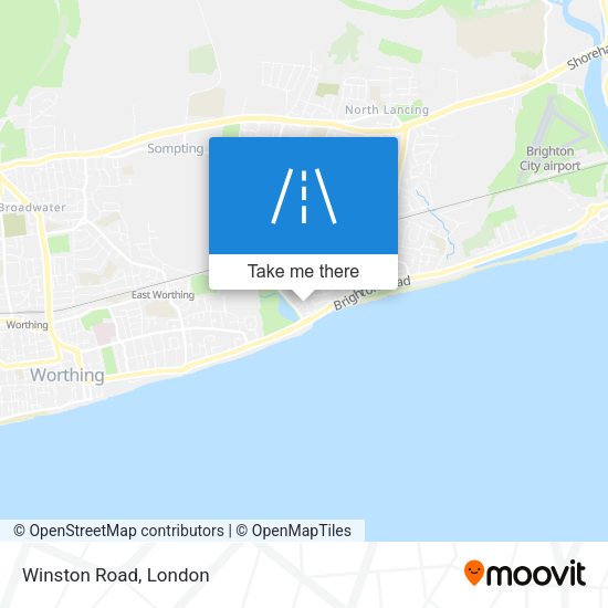 Winston Road map