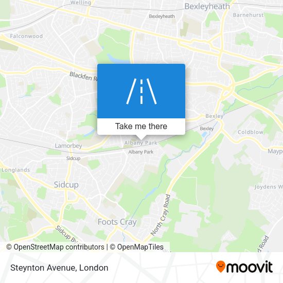 Steynton Avenue map