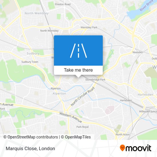 Marquis Close map