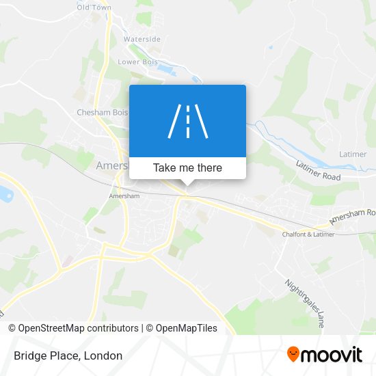 Bridge Place map