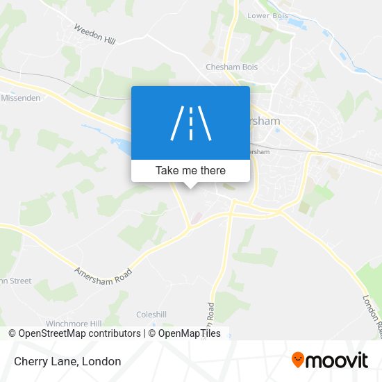 Cherry Lane map
