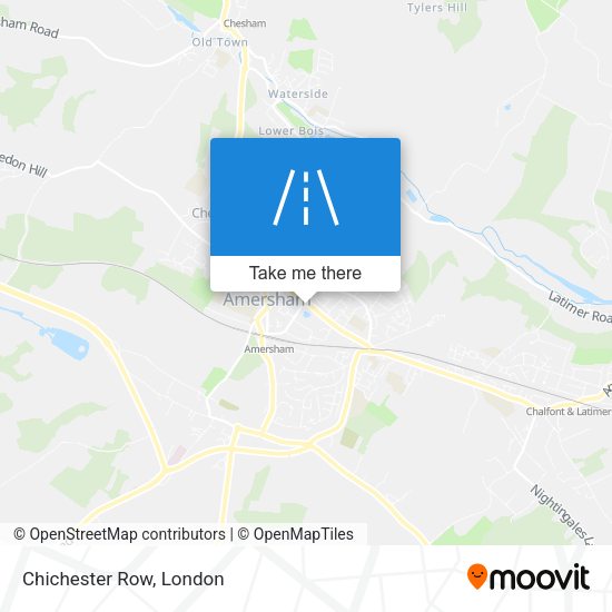 Chichester Row map