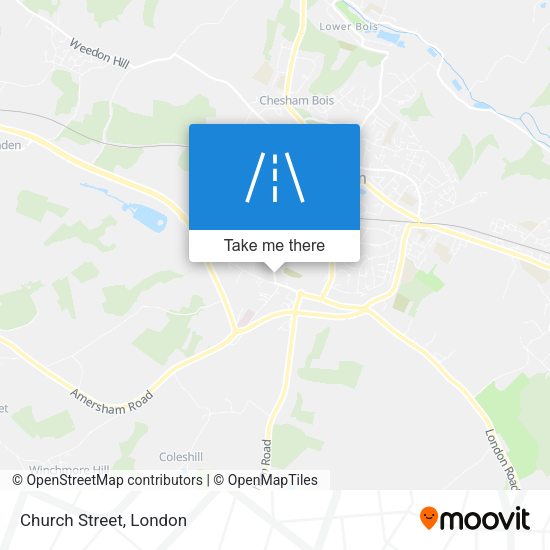 Church Street map