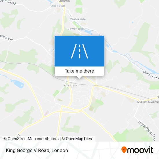 King George V Road map