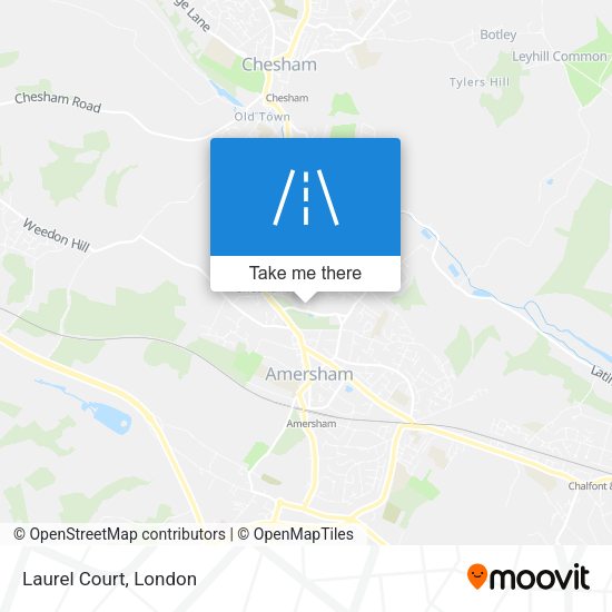 Laurel Court map