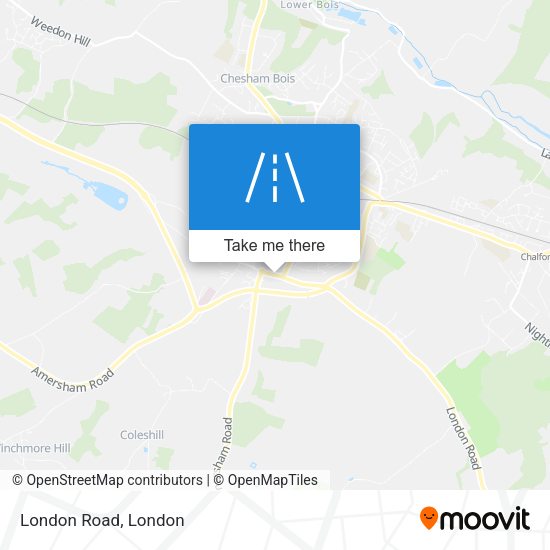 London Road map