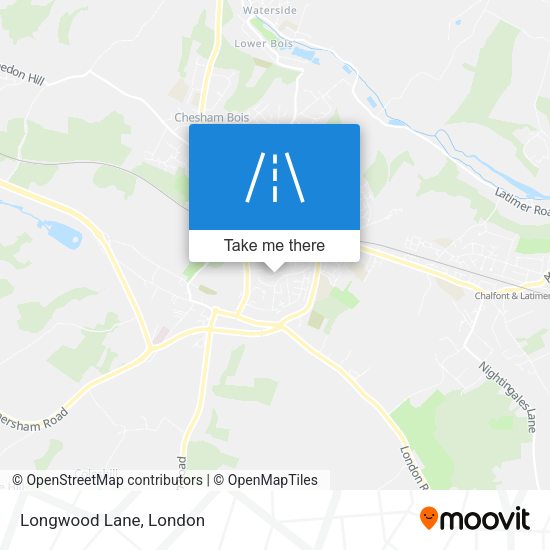 Longwood Lane map