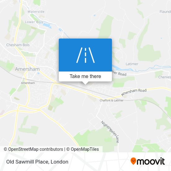 Old Sawmill Place map