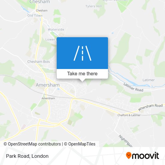 Park Road map