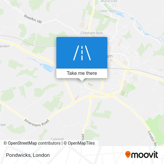 Pondwicks map