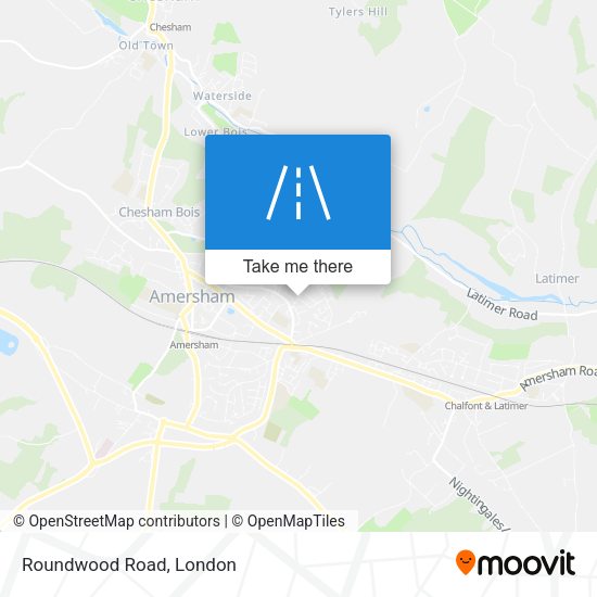 Roundwood Road map