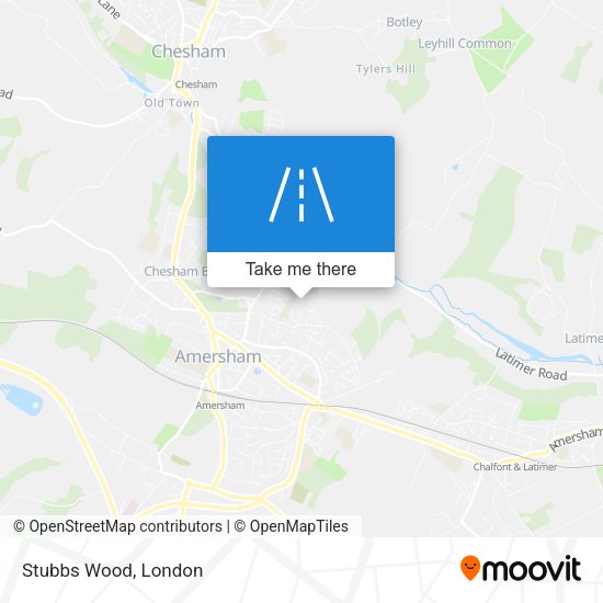 Stubbs Wood map