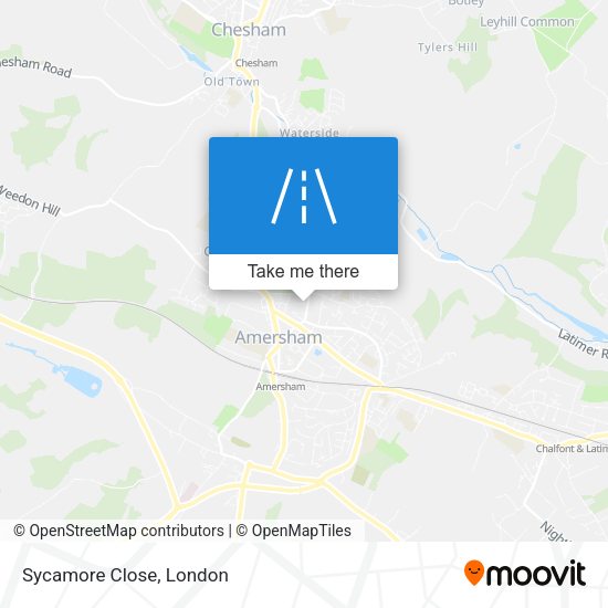 Sycamore Close map