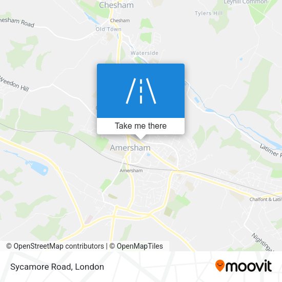 Sycamore Road map