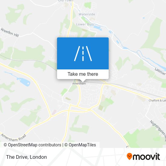 The Drive map