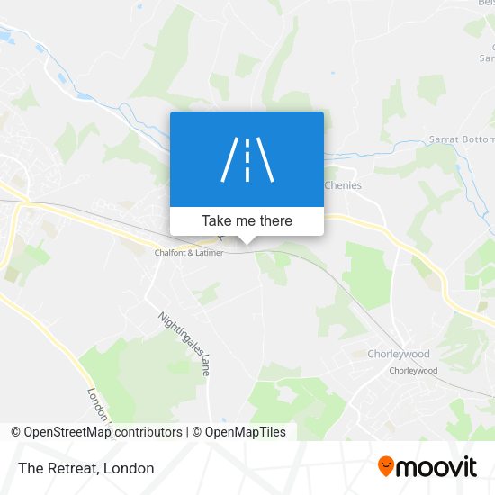 The Retreat map