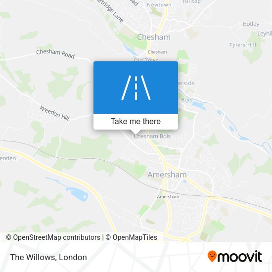 The Willows map