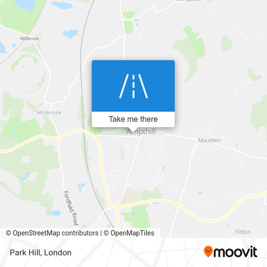 Park Hill map